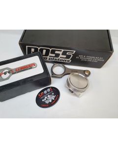Holden Buick Supercharged V6 - Ecotec VT VX VY Spool H Beam Conrods and Ross Racing Forged Pistons