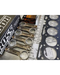 Nissan RB30DET (DOHC) Rebuild Kit with Spool Drag Pro I Beam Conrods and Ross Racing Forged Pistons