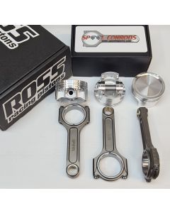 Ford XR6 Barra Spool Drag Pro I Beam Conrods and Ross Racing Forged Pistons