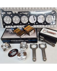 Ford XR6 Turbo Barra Rebuild Kit with Spool Drag Pro I Beam Conrods and CP Bullet Forged Pistons