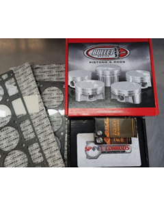 Holden / GM LS1,LS2 LS3 - 3.622' OEM Stroke Rebuild Kit with Spool Conrods and CP Bullet Forged Pistons