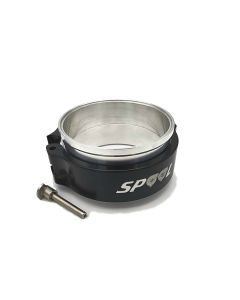 Spool Quick Release Adjustable Billet Aluminum Intercooler Pipe Clamp with Pin - 3.5"(88.9mm)