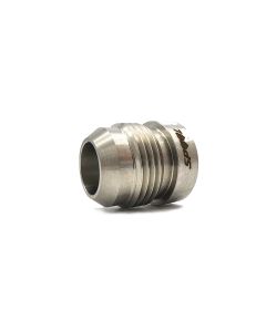 Spool Stainless Steel Male  Weld Bung (Round Style)  - AN-8 - S.S