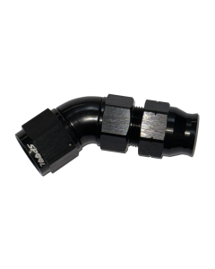 Spool Billet 45 degree Hardline Tube to female AN adapter (full flow) - AN-6