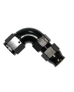 Spool Billet 90 degree Hardline Tube to female AN adapter (full flow) - AN-6