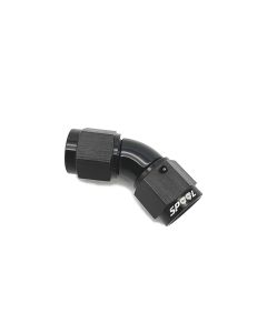 Spool Billet 45 Degree Female  AN Swivel To Female- AN-6