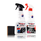 Bowden's Own Wheel and Tyre Care Pack with cleaner and applicators
