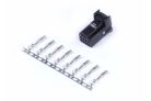 8 Pin TYCO Black Plug and Pins Only