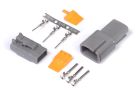 Deutsch DTM-3 connector plug and pins matching set