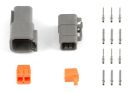Deutsch DTM-6 connector plug and pins matching set