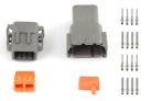 Deutsch DTM-8 connectors plug and pins matching set