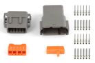 Deutsch DTM-12 connectors plug and pins matching set