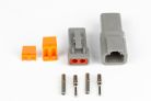 Deutsch DTP-2 connector plug and pins 25 amp matching set