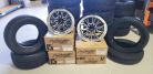 Boyd Coddington Bristol Wheel Set installed on vehicle