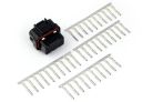 HALTECH - Plug and Pins Only - AMP 34 Pin 4 Row - Key 2 4 Keyway Superseal Connector