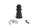 Fuel Injector Adapter close-up showing filter basket and components