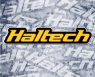 Haltech Logo Colour Sticker - Yellow Size: 280mm (11