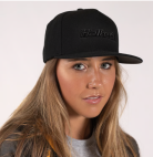 Haltech Snap Back Black on Black Size: One size fits all.