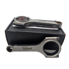 High-performance 4340 forged steel conrods detail view
