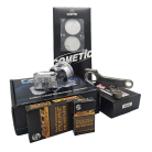 Complete 4G63 engine rebuild kit components laid out