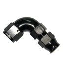 Spool Billet 90 degree Hardline  Tube to female AN adapter (full flow) - AN-8