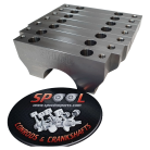 RB Billet Main Caps Set with Girdle Plate - Billet 4140 Steel