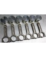 Nissan RB30DET (RB25/26 Head) Spool Drag Pro I Beam Conrods and CP Forged Pistons (8.5:1)
