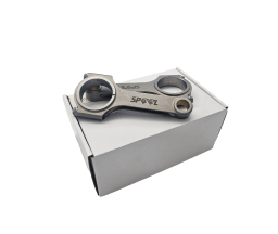 Close-up detail of UZ-FE conrod precision engineering