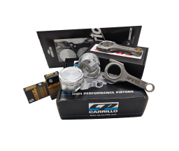 Toyota 4AGE 4AGZE (20V Blacktop NA) Rebuild kit with Spool H Beam Conrods and CP Forged Pistons
