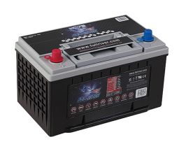 Fullriver HC75 AGM battery terminals and side profile
