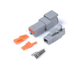 Plug and Pins Only - Matching Set Deutsch DTM-2 Connectors (7.5 Amp)