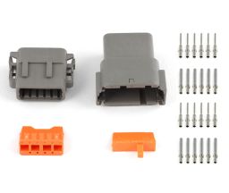 Plug and Pins Only - Matching Set of Deutsch DTM-12 Connectors (7.5 Amp)