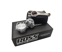 Ford AU Spool H beam conrod and Ross Racing forged pistons