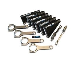 Carrillo Conrods for 4 cyl Porsche 912 / 356 (Porsche Case) 1.6L 1/4 bolt 5.352 Cam Clearance ( PR_R912 1HS_5352B4S )