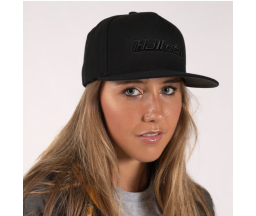 Haltech Snap Back Black on Black Size: One size fits all.