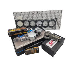Complete RB25DET engine rebuild kit components