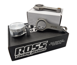 Nissan TB48 Spool H Beam Conrods and Ross Racing Forged Pistons 