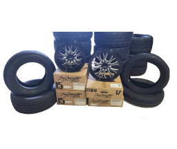 Complete Bristol wheel set multiple sizes and angles