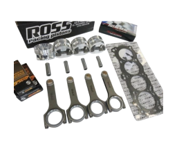 Nissan SR20DET Rebuild Kit with Spool H Beam Forged Conrods and Ross Racing Forged Pistons